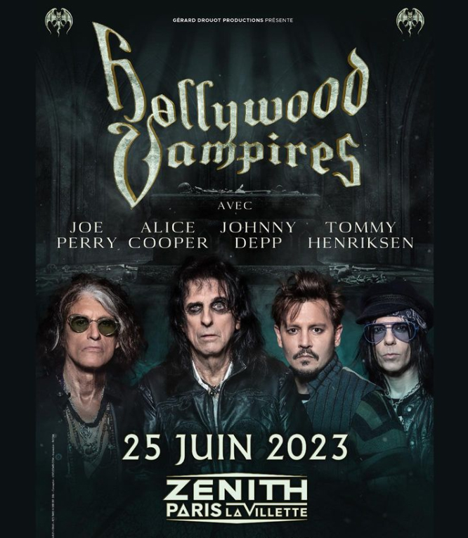 THE HOLLYWOOD VAMPIRES HIT&nbsp;PARIS!