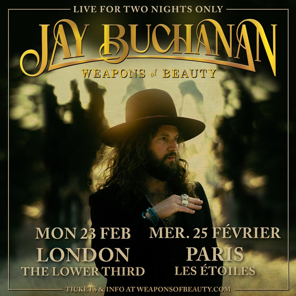 JAY BUCHANAN ANNOUCES PARIS&nbsp;SHOW!